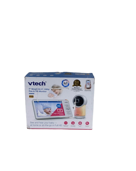 used VTech 7” Smart WiFi 1080p Pan & Tilt Monitor