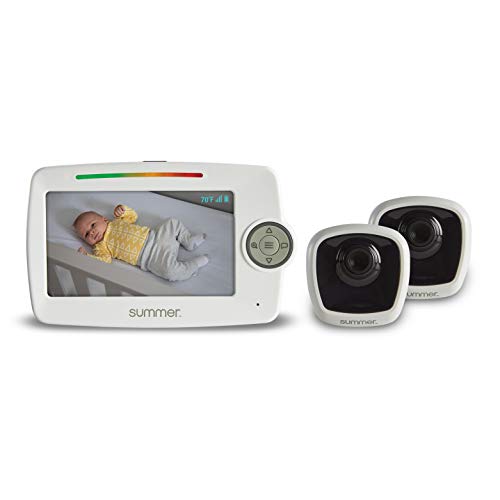 used Summer Infant Lookout Duo 5” LCD Video Baby Monitor