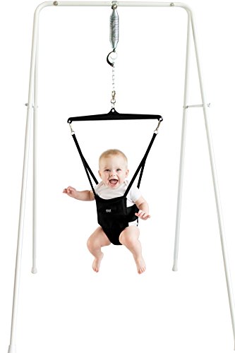 used Jolly Jumper Baby Jumper With Stand, Black