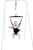 used Jolly Jumper Baby Jumper With Stand, Black