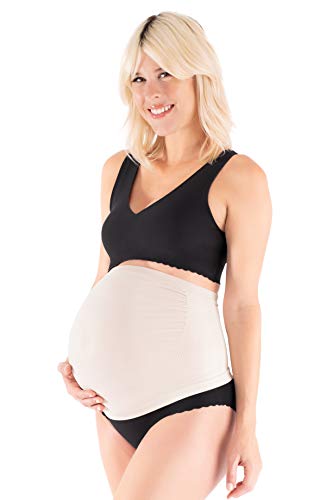 used Belly Bandit Belly Boost Pregnancy Support Wrap, S (4-6), Nude