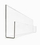 used Ubabub Booksee Shelf, Set of 2, Transparent