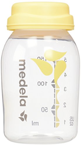 Shop Medela Breast Milk Collection and Storage Bottles with Solid Lids, 5pk, 5oz at GoodBuy Gear
