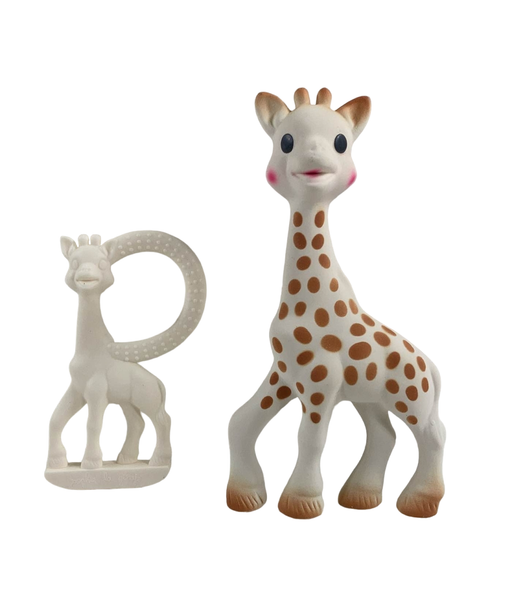 used Sophie La Giraffe And So’Pure Teether Gift Set