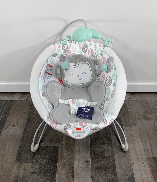 secondhand Fisher Price Deluxe Bouncer, Sweet Surroundings Monkey