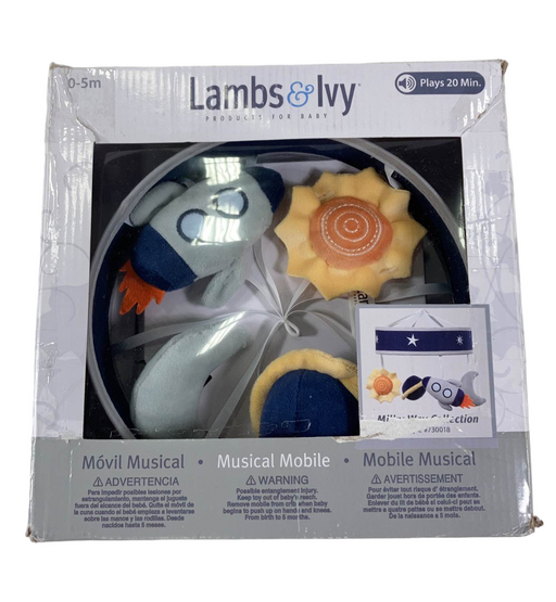 Shop Lambs & Ivy Musical Crib Mobile, Milky Way at GoodBuy Gear