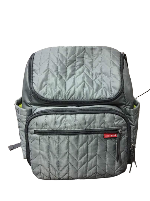 used Skip Hop Forma Backpack Diaper Bag, Grey