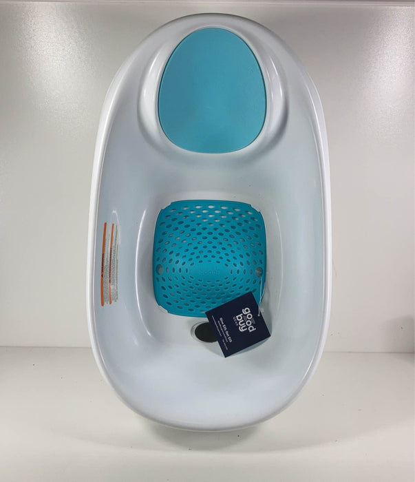 used Boon Soak 3-Stage Bathtub, Blue