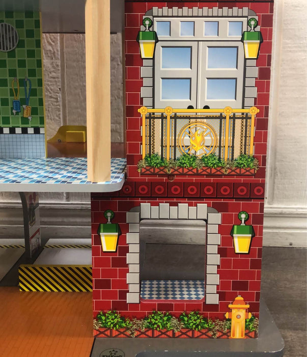 used KidKraft Deluxe Fire Rescue Set