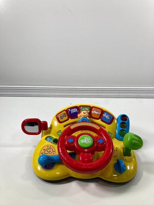 used VTech Turn & Learn Driver, Yellow