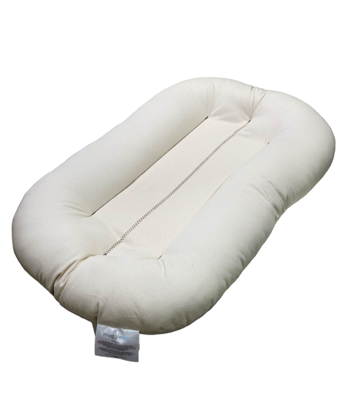 used Snuggle Me Organic Sensory Infant Lounger, Natural