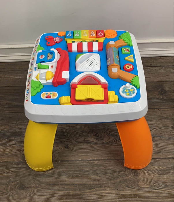 secondhand Fisher Price Laugh & Learn Learning Table, Around The Town