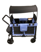 secondhand Wonderfold W4 Luxe Quad Stroller Wagon, 2023, Strom Blue