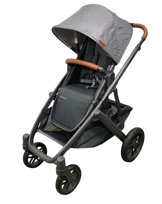 secondhand UPPAbaby VISTA V2 Stroller, 2023, Greyson (Charcoal Melange)