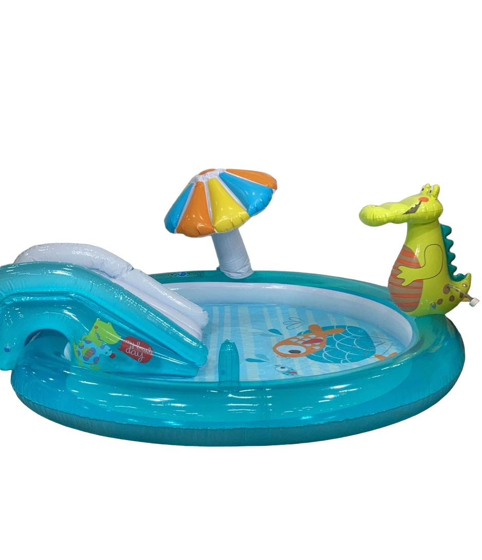 Intex gator inflatable shops play center