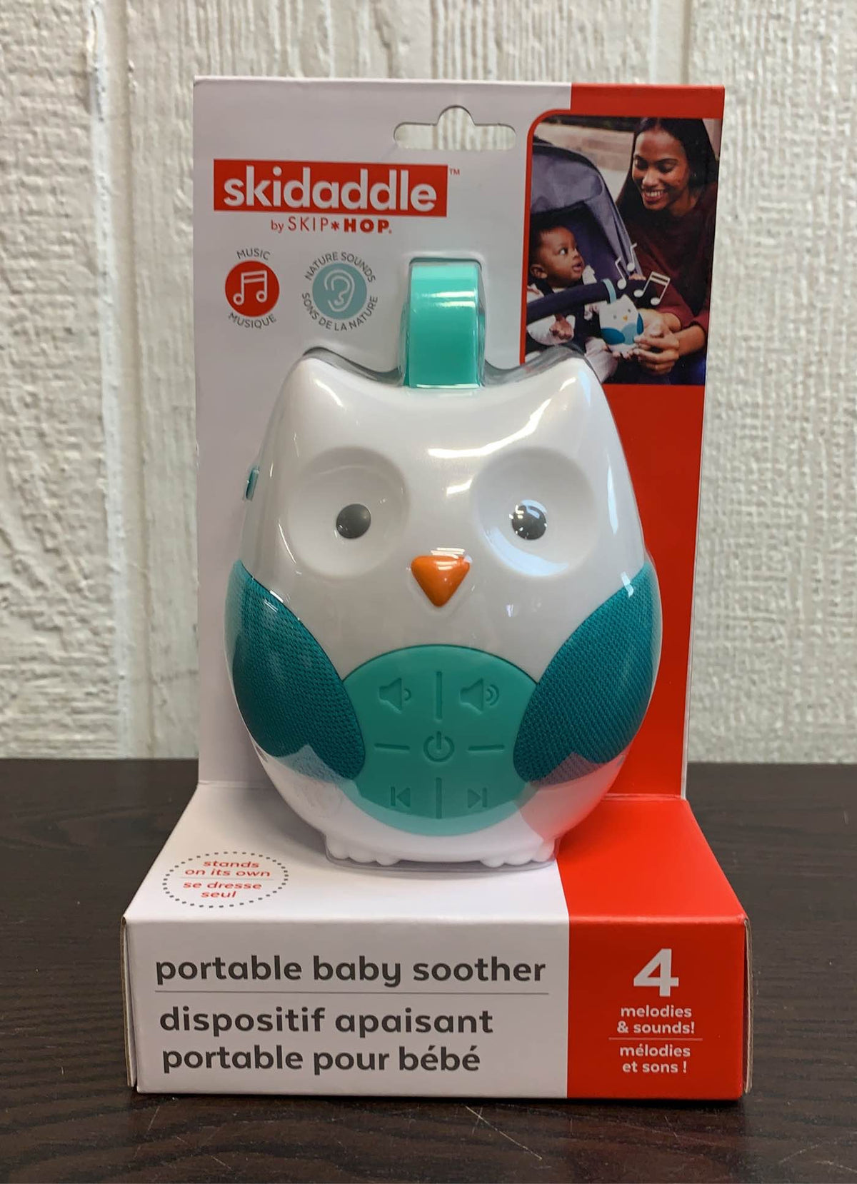 Baby Soother Skip Hop Stroll Skip Hop Stroll Go Portable Owl Baby