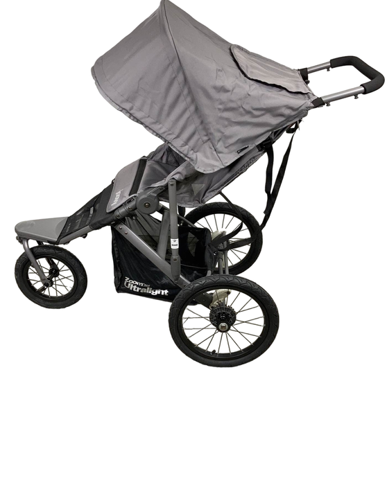 secondhand Joovy Zoom 360 Ultralight Jogging Stroller, Charcoal, 2021