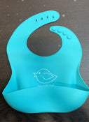 secondhand Happy Healthy Parent Silicone Bib, Set of two