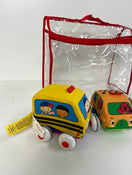 secondhand Melissa & Doug K’s Kids Pull-Back Vehicle Set