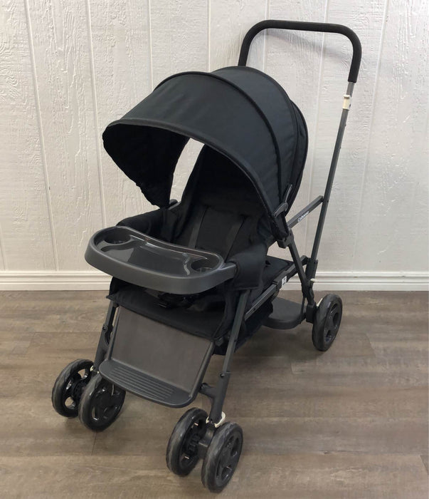 used Joovy Caboose Sit And Stand Tandem Double Stroller, Black 2021