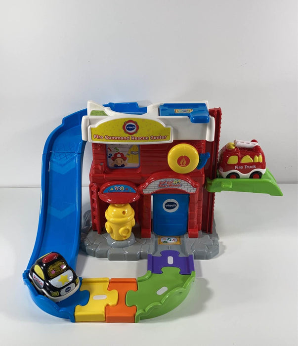 secondhand VTech Go Go! Go! Smart Wheels Fire Command Rescue Center