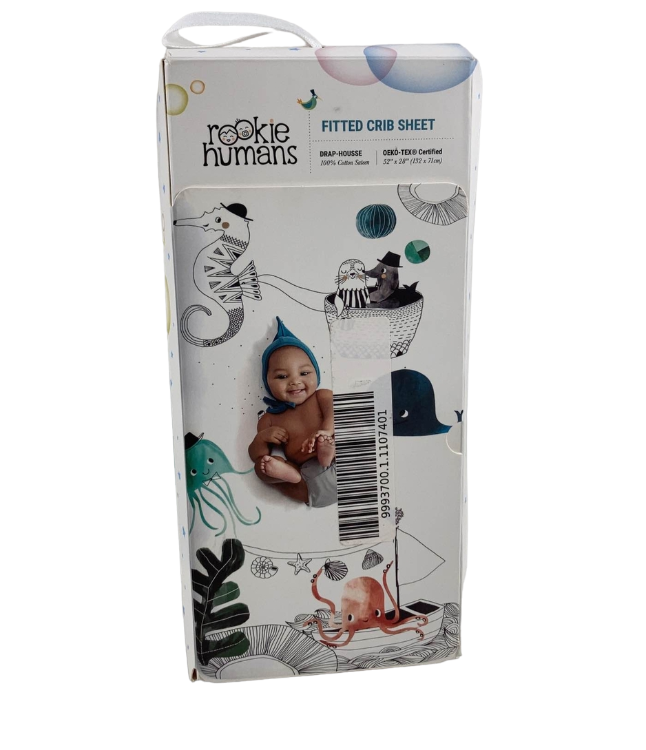Rookie Humans Crib Sheet - Underwater Love