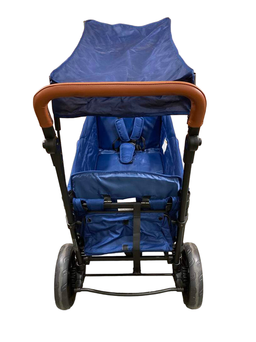 Wonderfold X2 Push + Pull Double Stroller Wagon, 2022, Sapphire Navy