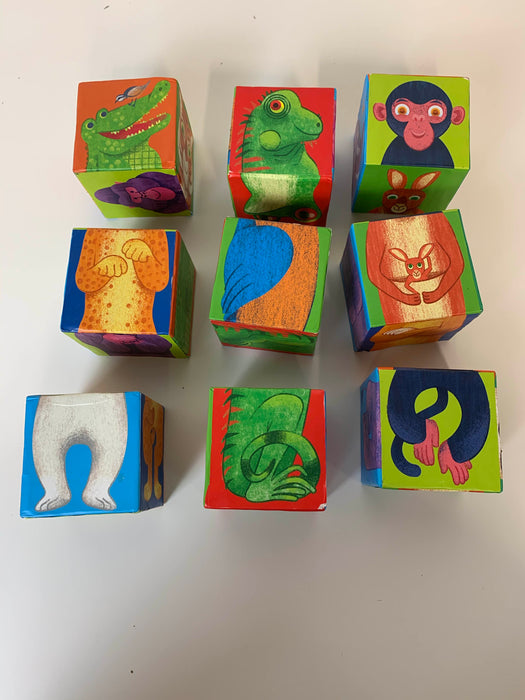 secondhand Animal Puzzle Blocks