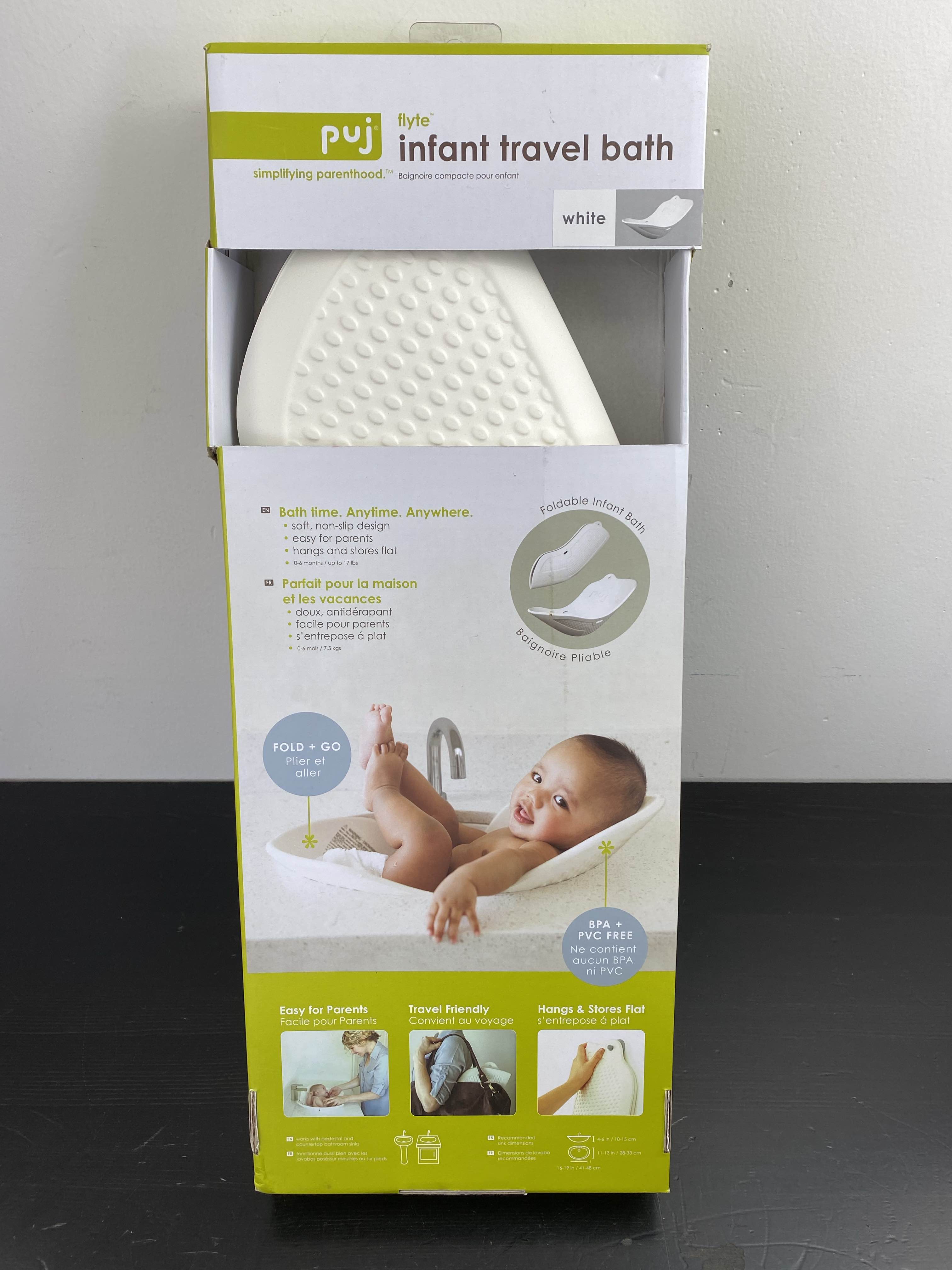 Foldable Baby Bath Puj Flyte Compact Bath Tub White U2013