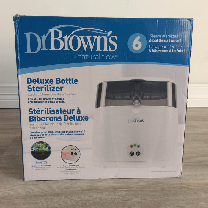 used Dr. Brown's Deluxe Bottle Sterilizer