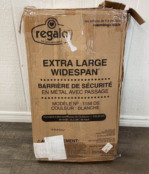 secondhand Regalo Widespan Extra Wide Baby Gate