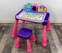 used VTech Touch And Learn Activity Desk, /pink