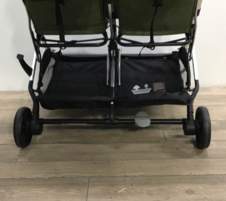 used Joovy Kooper X2 Double Stroller, Olive, 2021