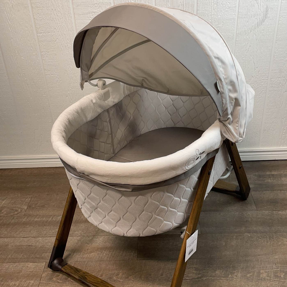 Ingenuity Berceau FoldAway Rocking Bassinet Wallace - Pliant, Balancelle Et Portable Pour Bébé