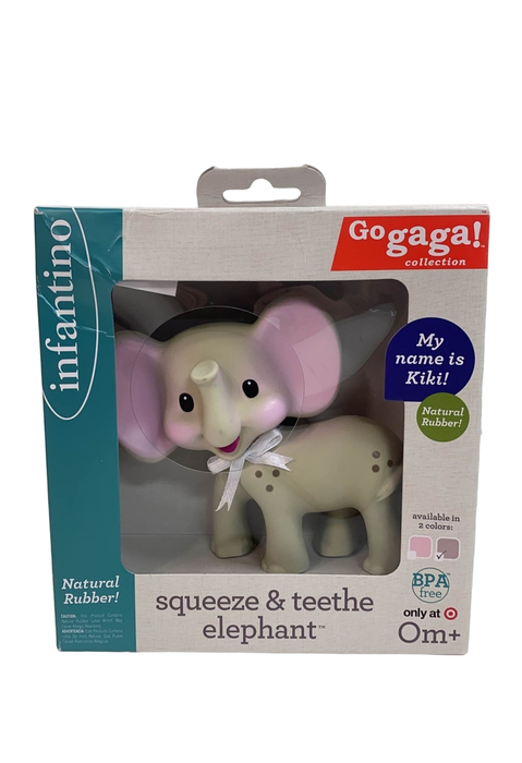 used Infantino GoGaga Squeeze & Teethe, Elephant