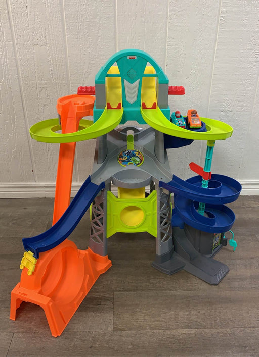 used Fisher Price Little People Launch & Loop Raceway
