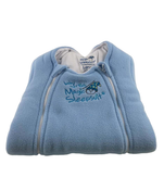 secondhand Baby Merlin's Magic Sleepsuit, Small 3-6 Months, Fleece, Blue