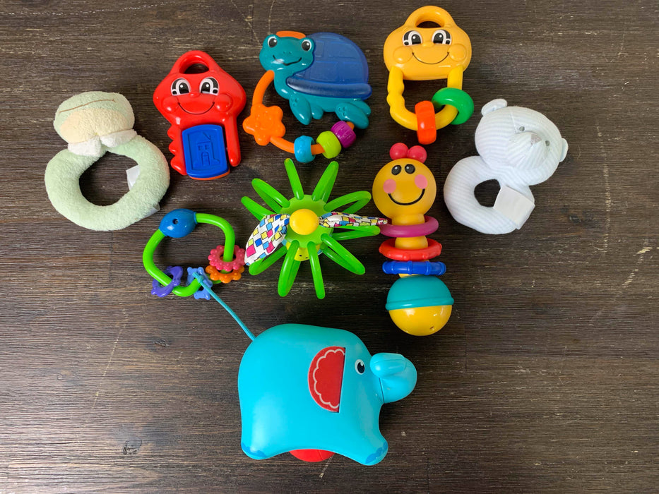 used BUNDLE Teething And Grasping Toys