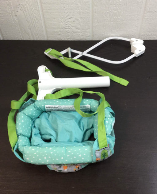 used Evenflo Doorway Jumper, Forest Friends