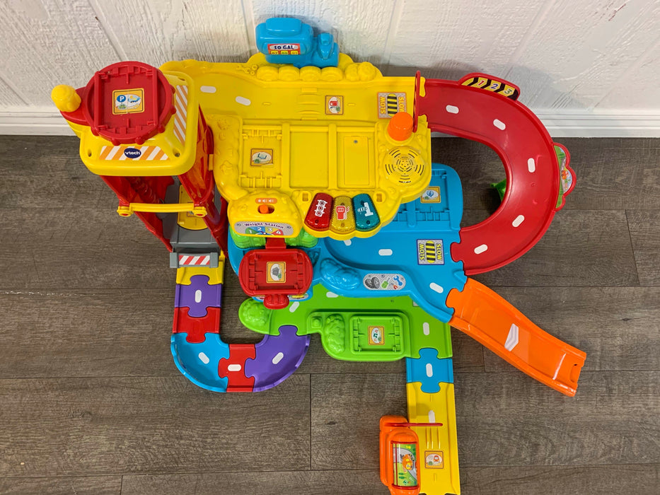 secondhand VTech Park & Learn Deluxe Garage