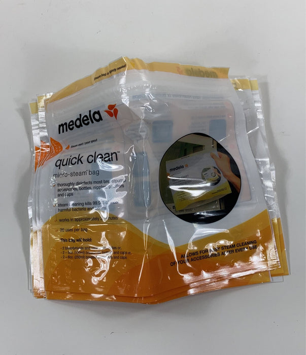 Shop Medela Quick Clean Micro Steam Bags, Set of 8 at GoodBuy Gear