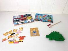 used BUNDLE Wooden Puzzles