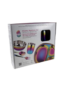 secondhand Ahimsa Mindful Mealtime Set, Rainbow