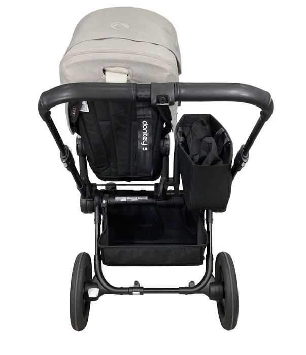 Bugaboo Donkey 5 Stroller Mono, 2021, Misty White, Black