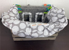 Shop Boppy Preferred Shopping Cart And High Chair Cover, Jumbo Dot at GoodBuy Gear