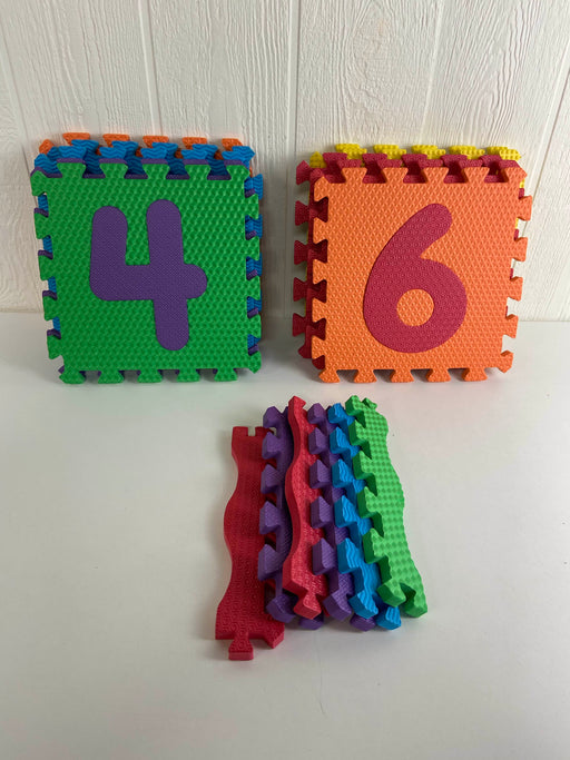 used One Step Ahead Play Mat 10 Pc Set Numbers