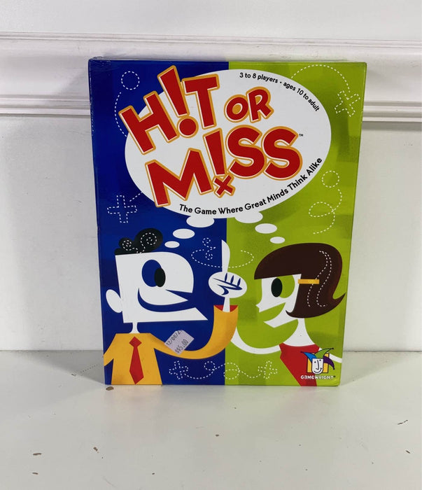 secondhand Gamewright Hit Or Miss Game