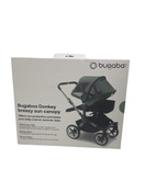 used Bugaboo Buffalo Breezy Sun Canopy, Pine Green