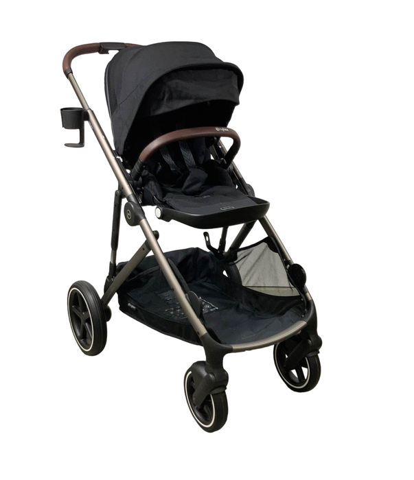 used Cybex Gazelle S Modular Stroller, 2023, Taupe Frame, Deep Black