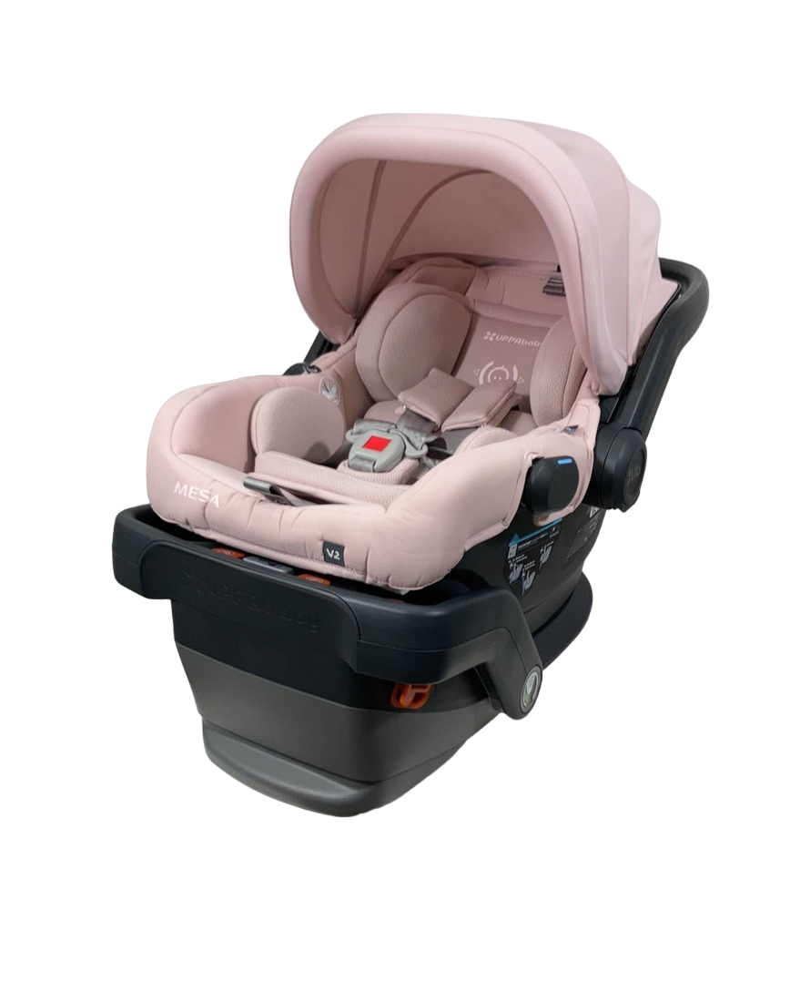 uppababy mesa alice UPPAbaby MESA V2 Infant Car Seat, 2022, Alice (Dusty Pink)